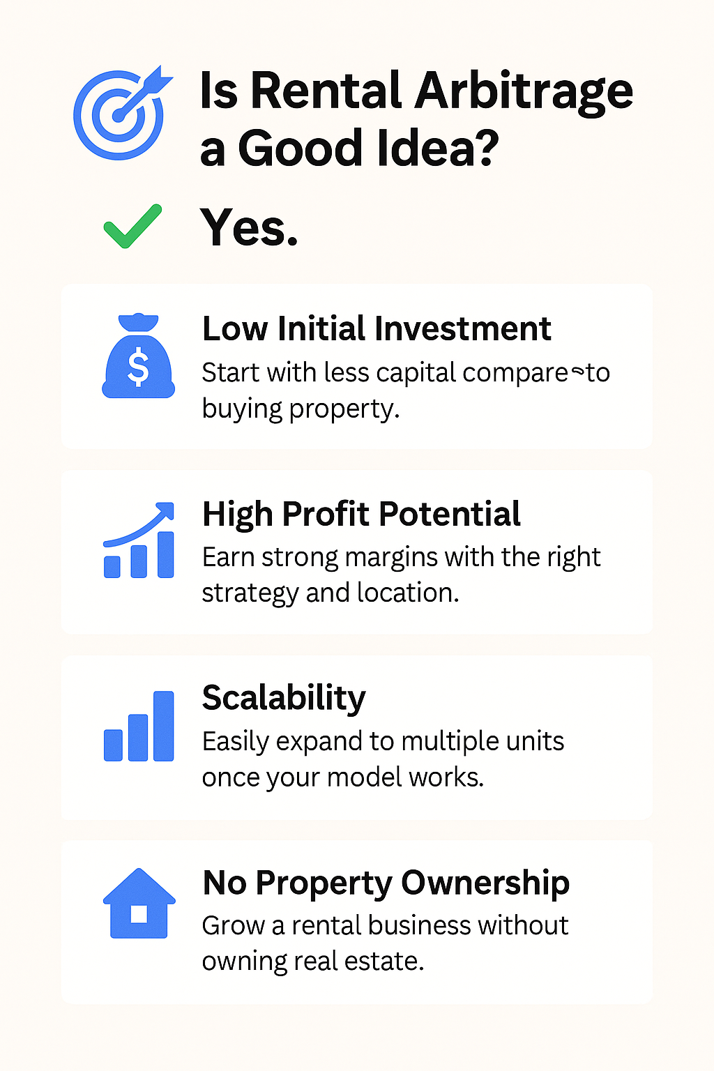 is rental arbitrage a good idea