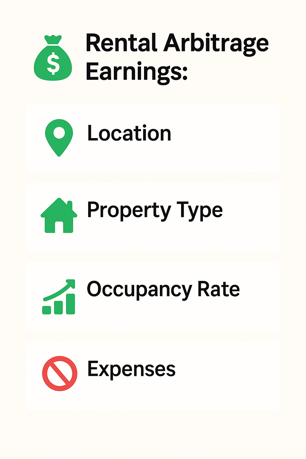 rental arbitrage earnings