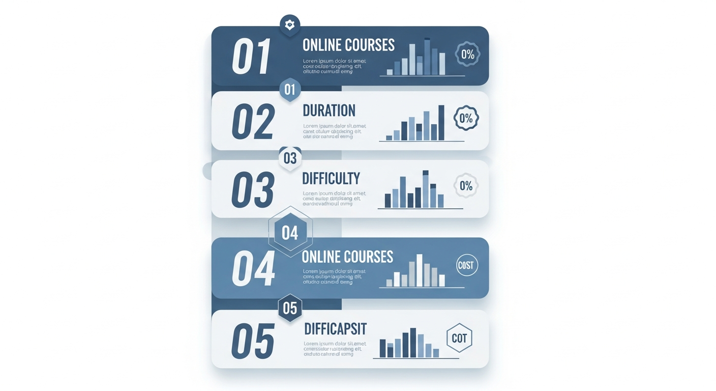 Comparison of the five best Airbnb arbitrage courses in 2026 ranked one to five
